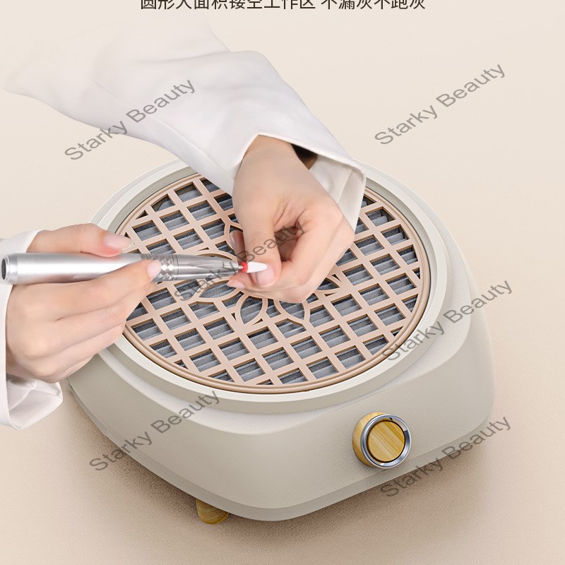 Nail art vacuum cleaner brushless turbo Japanese style low-noise nail art vacuum cleaner