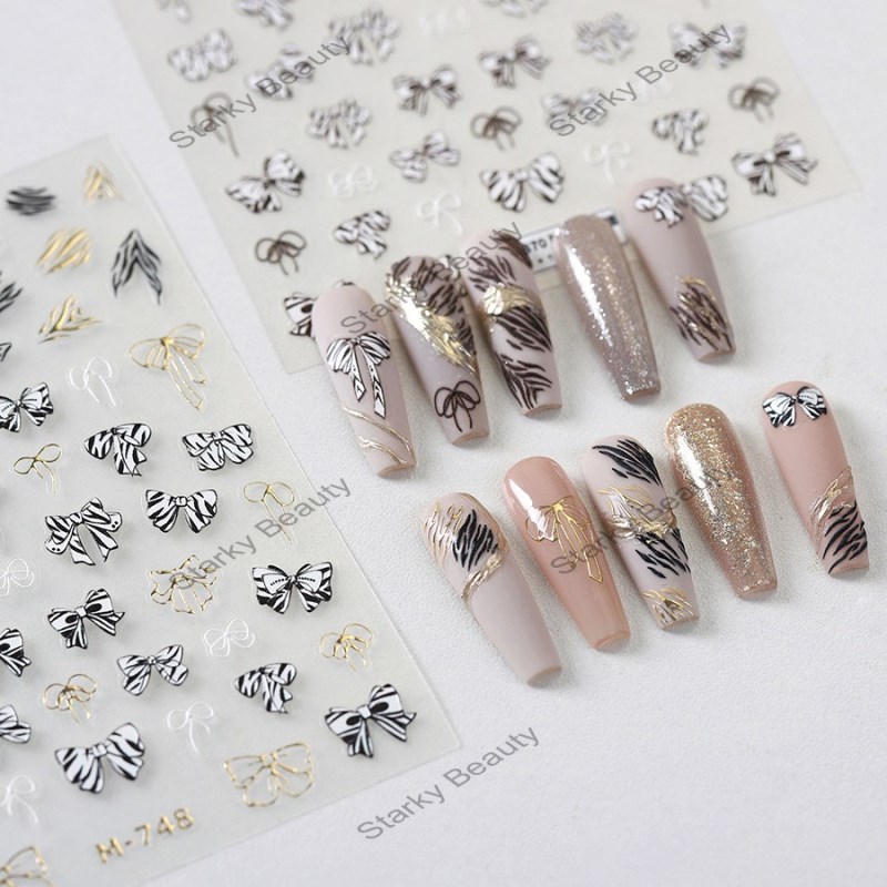 2025 New relief technology, nail stickers, simple adhesive stickers,