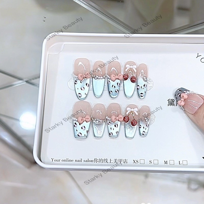 Handmade Wearing Armor 3D Cute Bow Style Nail Patch