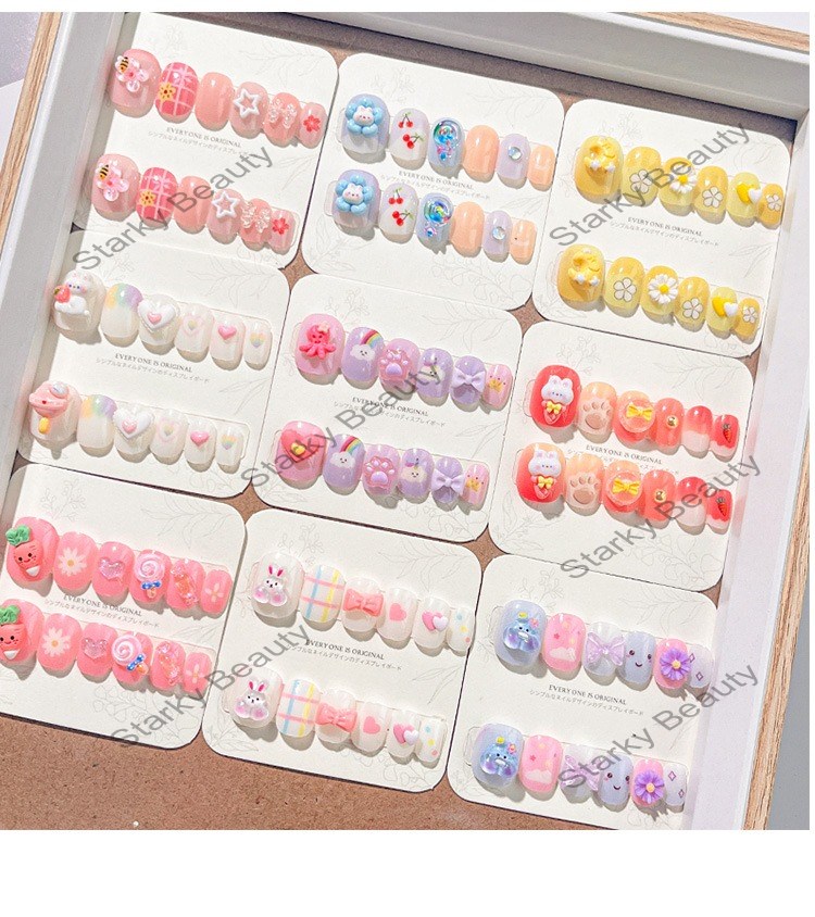 Wearing Armor Cartoon Belt Finished Nail Patch Nails Children