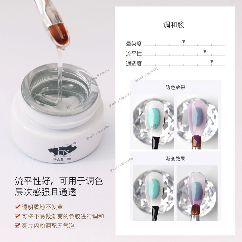 mixing gel