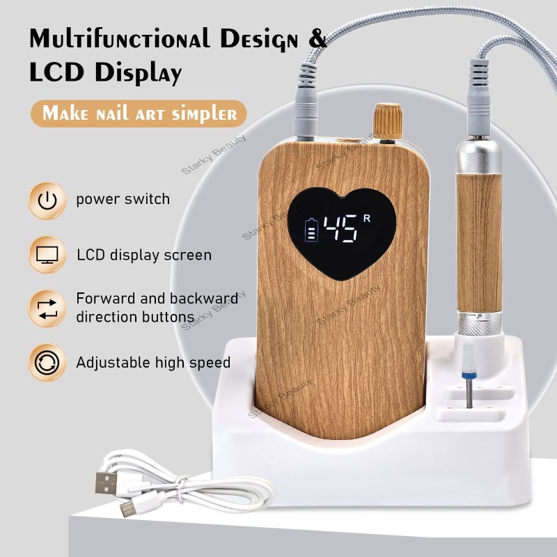 nail salon polishing machine for charging, portable electric nail removal and polishing machine