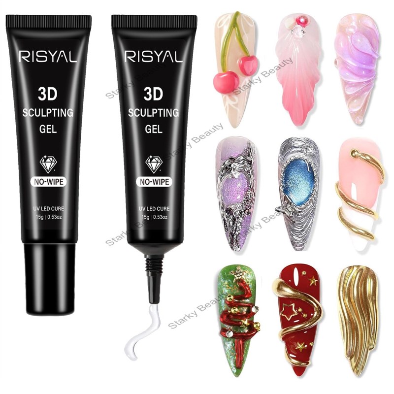 SCULPTURE GELnon washable , sticky diamond adhesive, easy to rub powder,