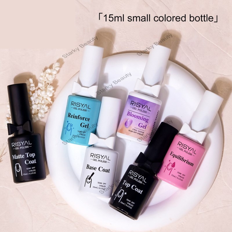 nail art functional adhesive series top coat, base coat, matte seal coat,
