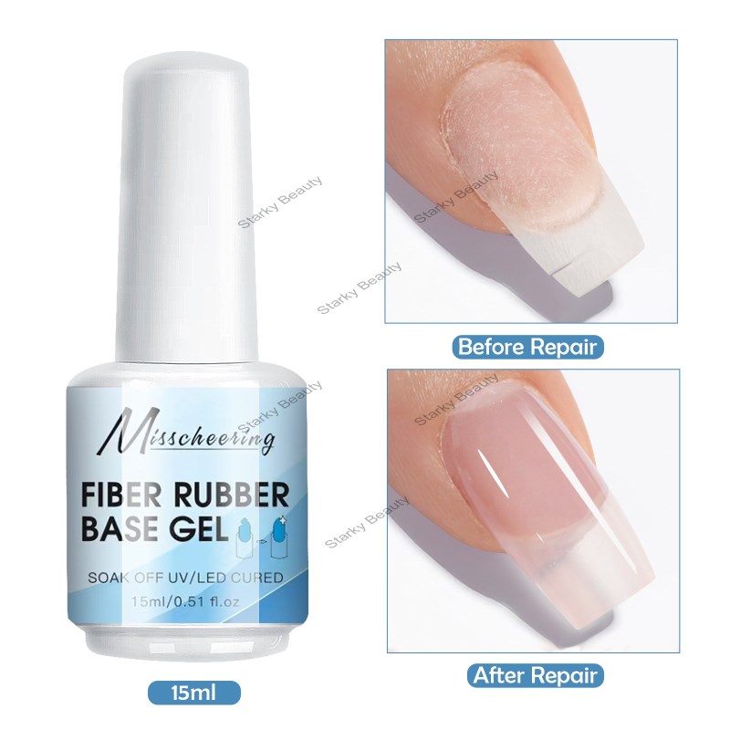 Fiber glue repair glue nail art extension repair residual nail breakage reinforcement