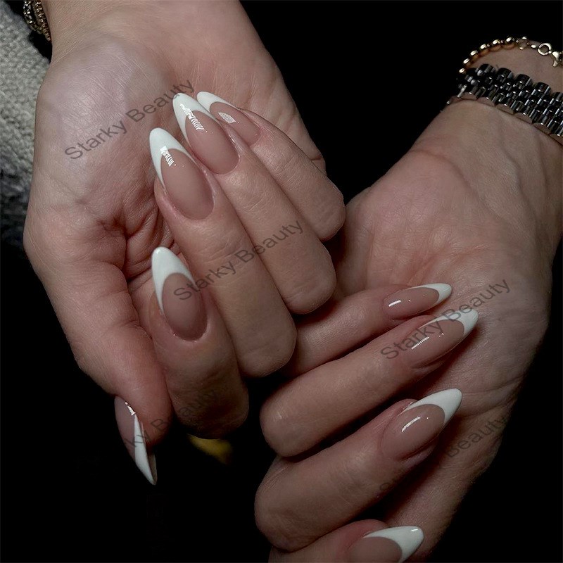 European and American nail wearing patches, French cat eye gradient wearing armor