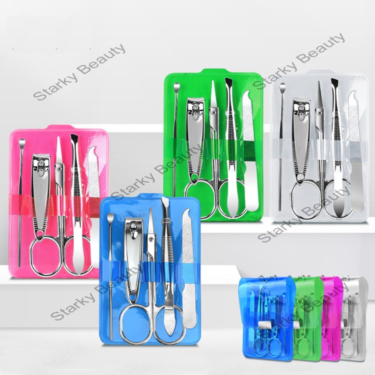 Nail Clipper, Eyebrow Rubbing, Nail Cutting, Ear Digging, Household Portable Beauty Tool Set