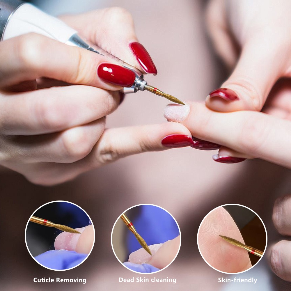 preprocessing nail polishing head, dead skin removal, gold plating nail polishing head