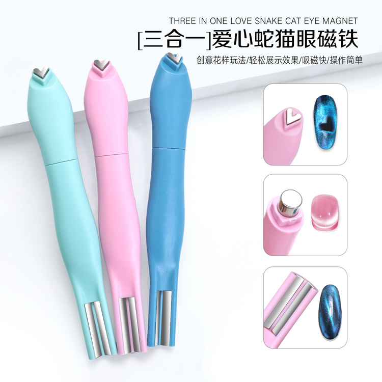 cat eye magnet nail art love cat eye magnet stone detachable multi functional rocket strong magnet