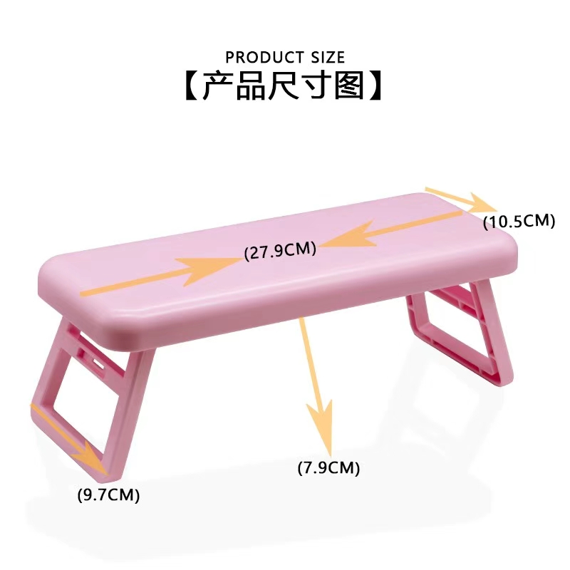manicure hand pillows foldable and elevated nail lamp plastic hand pillows