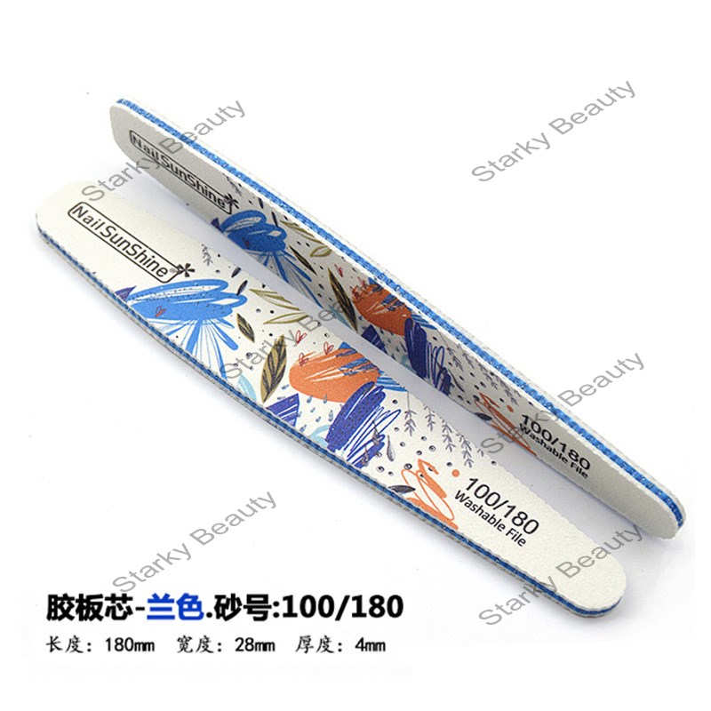 Sandpaper waterproof polishing strips nail print nail file