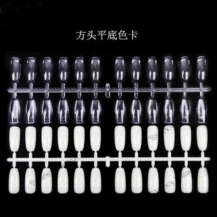 24 tips nail color display ( 5sheet/bag)