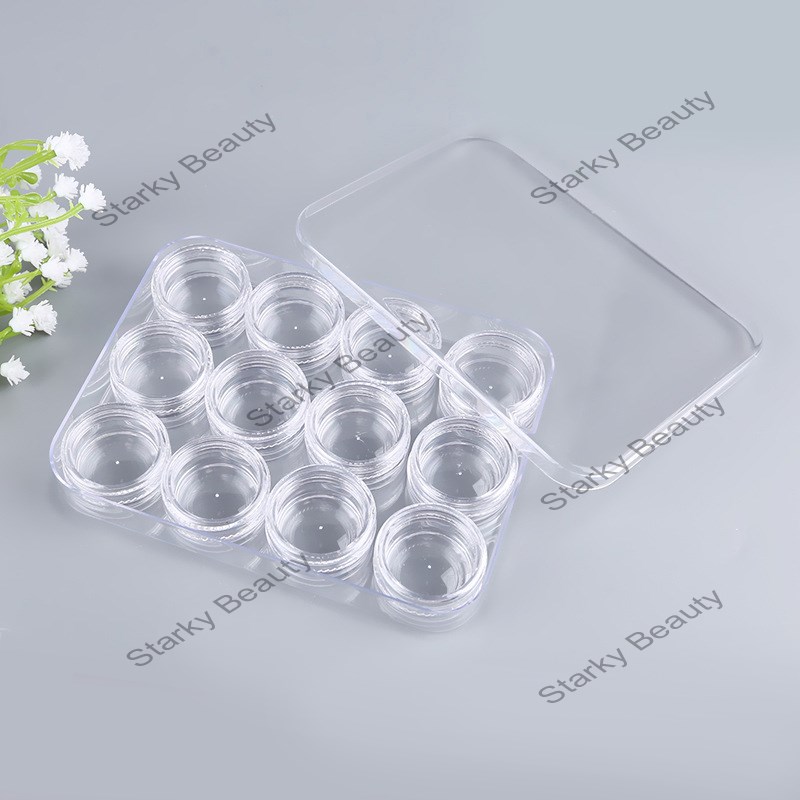 12pcs round jar set