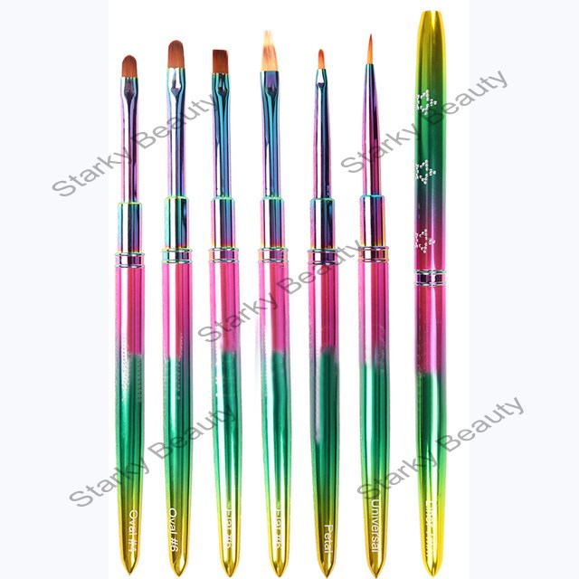 Drawing Nail Brushes Nails Pen Manicure Nail Art Tools