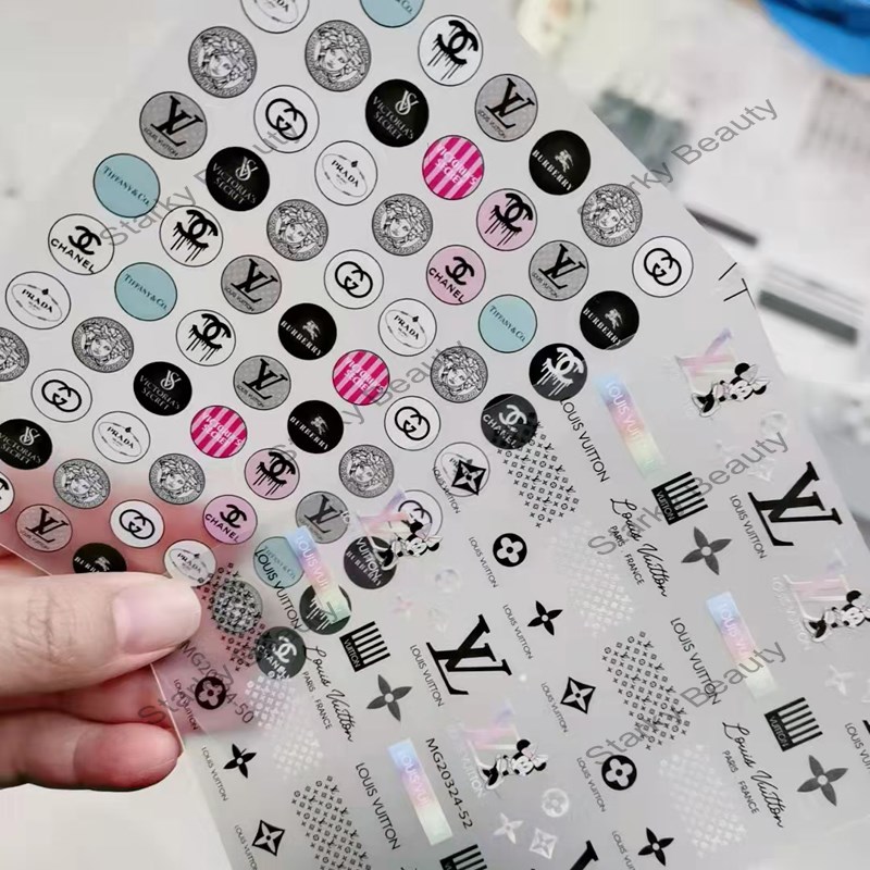 2022 Big brand 4d nail sticker&decal