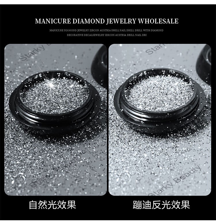 Nail art crystal diamond powder