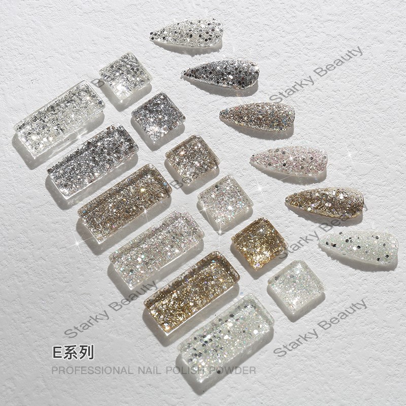 Pure Silver Crystal Powder Polarized Diamond Broken Powder