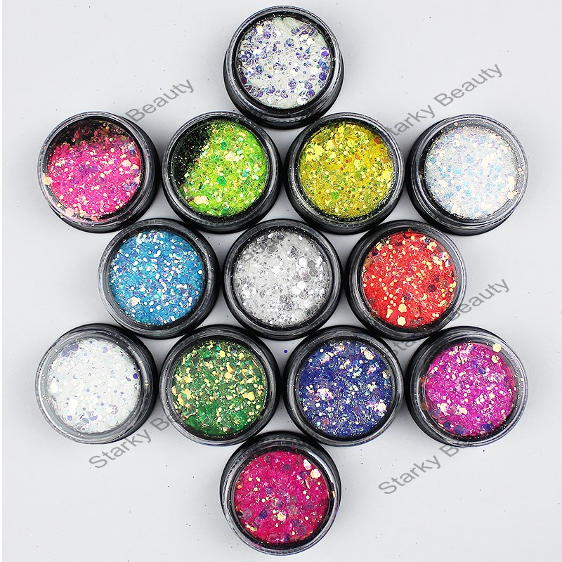 Nail art glitter