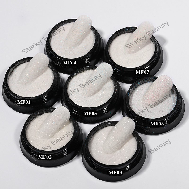 Shinny Woolen Nail Powder For nail polish