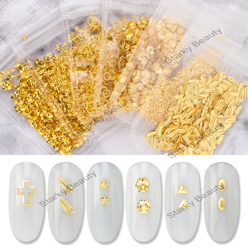 Metallic Nail Stud Flakes