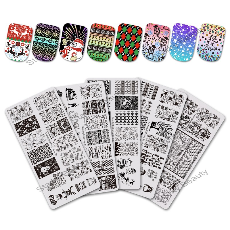 2021 new design nail stamping plate