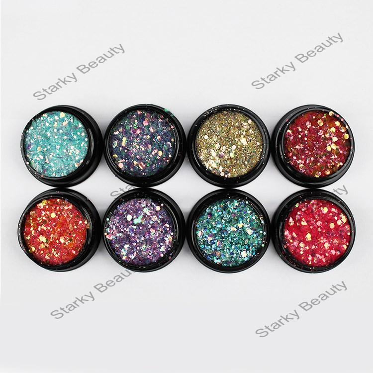 Nail products sequined nail glitter