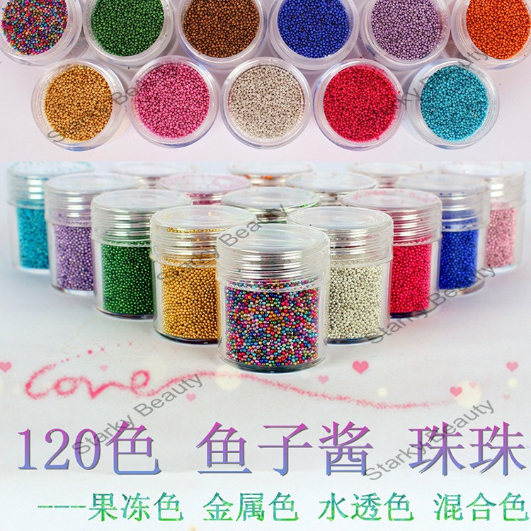 nail art mini beads for nail supplies