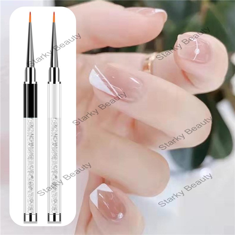 Nail Art Marker With Drill Metal Rod Nail Art Drawing Pen