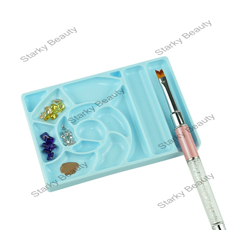 Nail Tools Nail Art Paint Painting DIY Drawing Color Mixing Palette