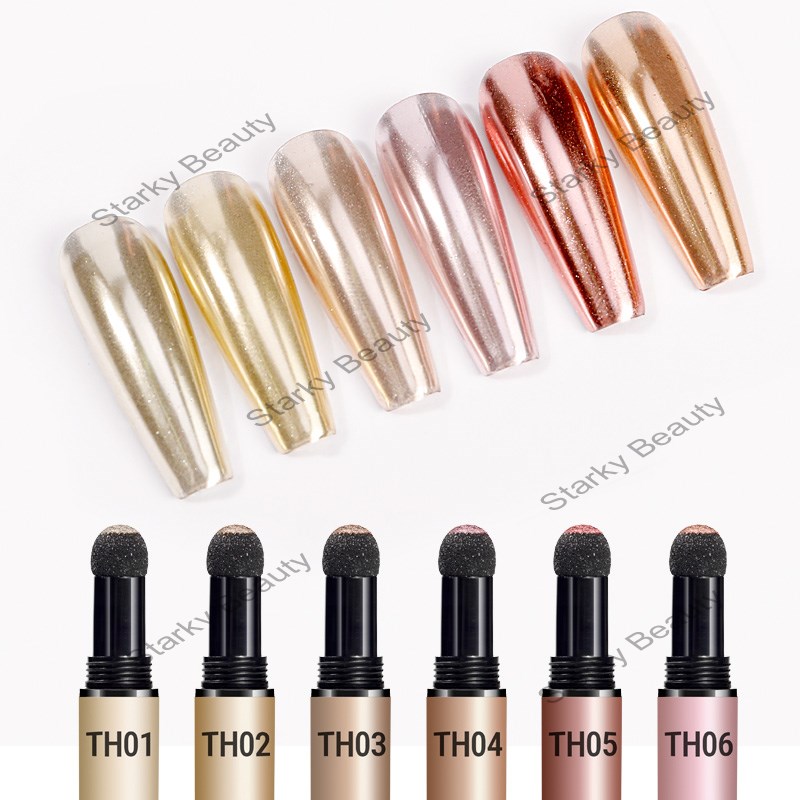 Metal air cushion magic powder pen