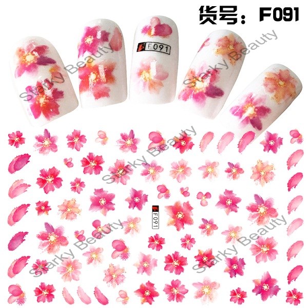 F series 3D self-adhesive really fashion nail art sticker