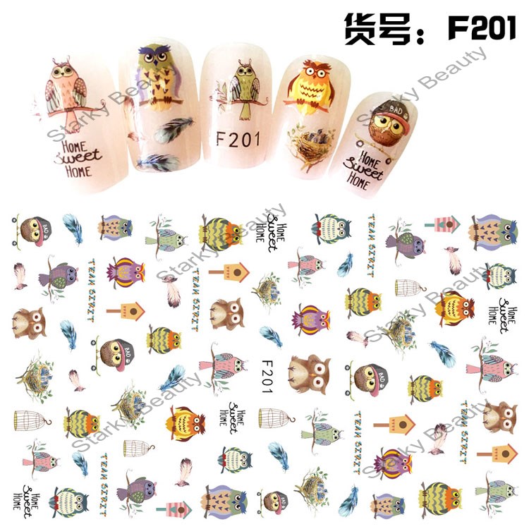 F series 3D self-adhesive really fashion nail art sticker