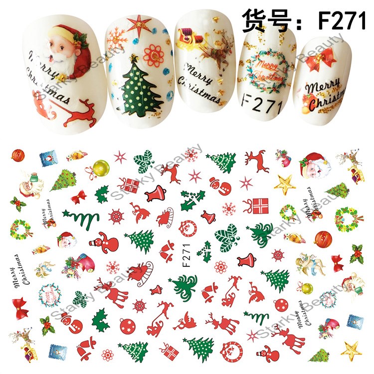 3D self-adhesive really fashion nail art sticker