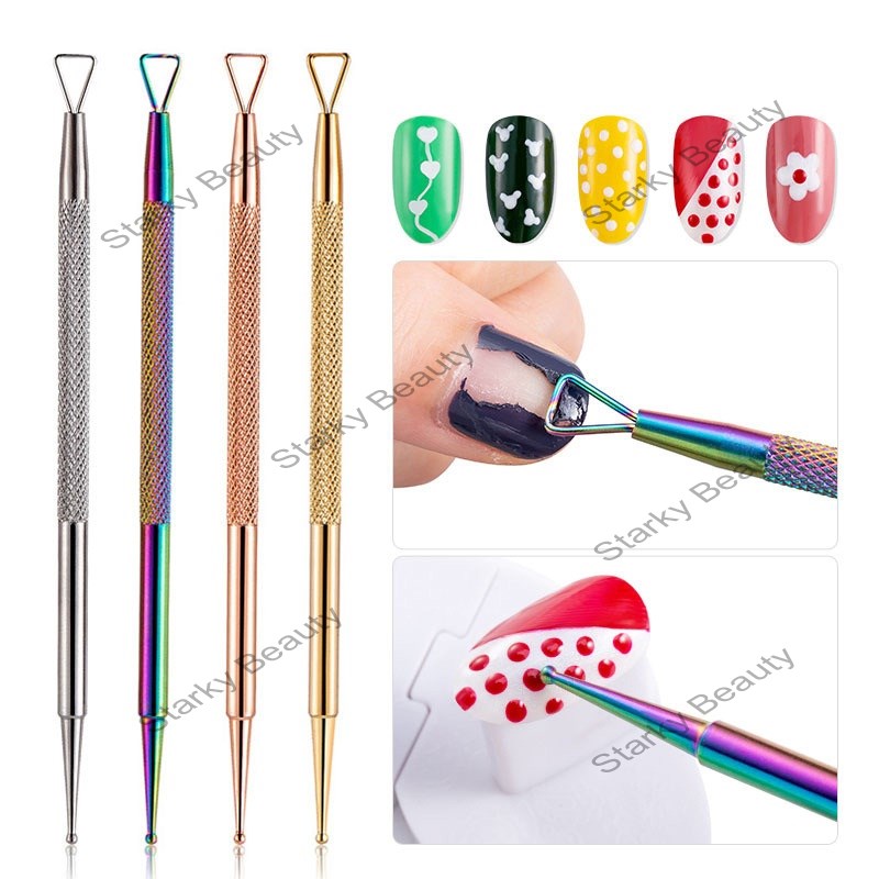 New Cuticle pusher with dot tool