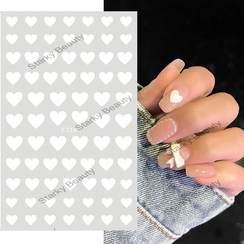 2022 F 3D self-adhesive really fashion nail art sticker