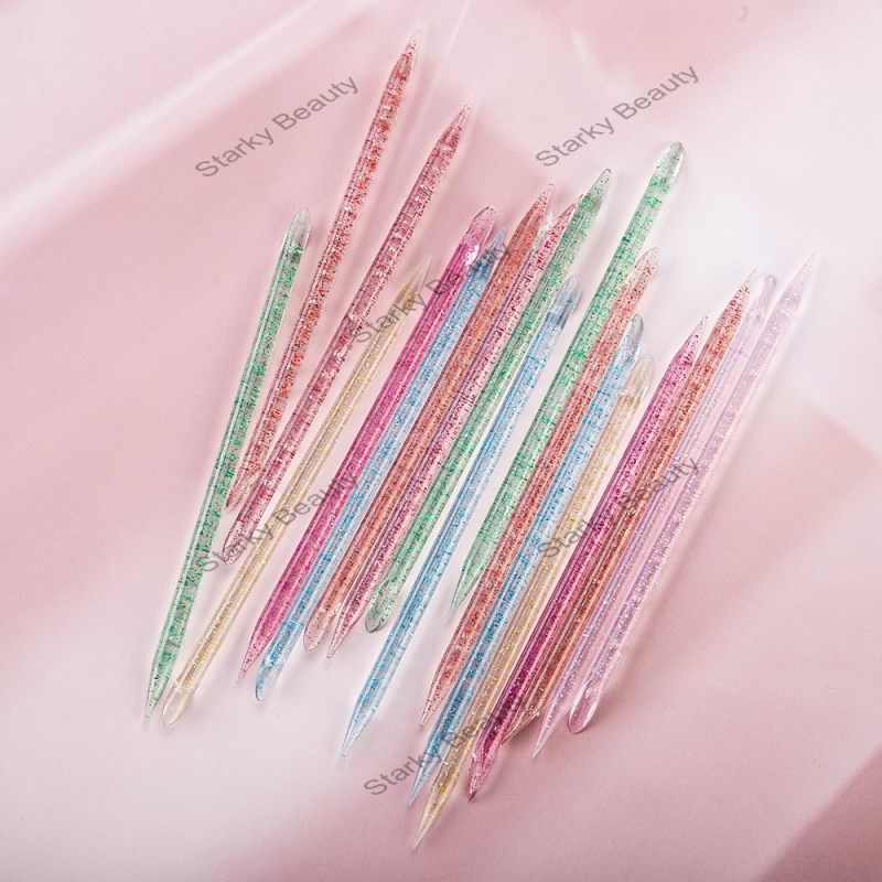 Nail tool, crystal rod, drill rod, double-ended flower pen, double-ended orange stick