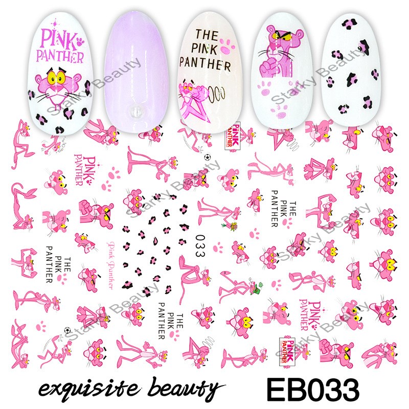 2019 New Arrival Cartoon 3d Nail Sticker