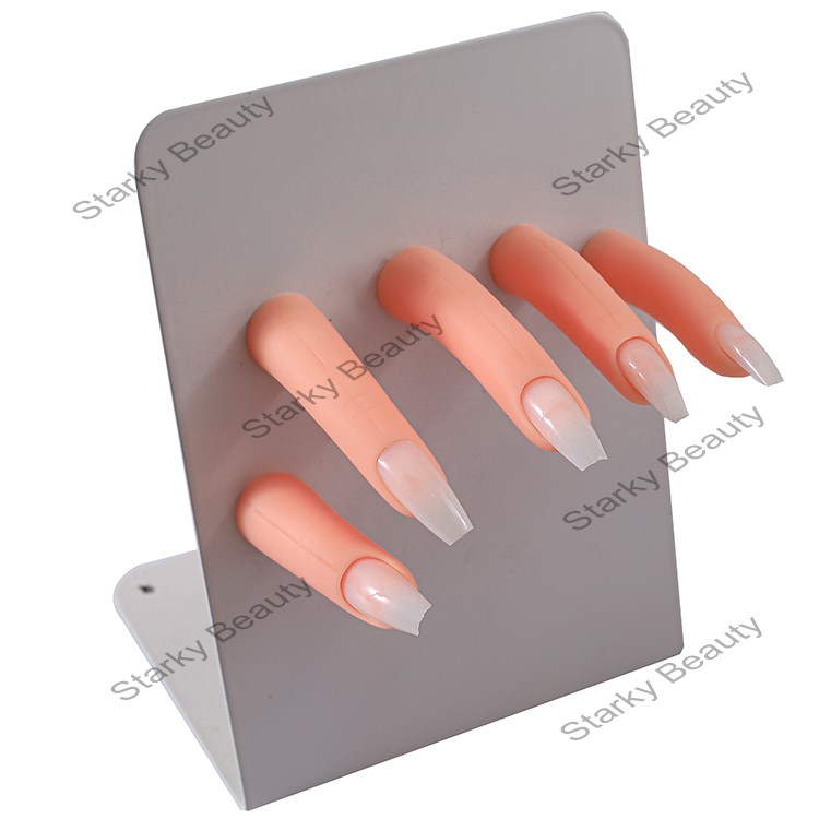 artificial hand magnet nail practice hands