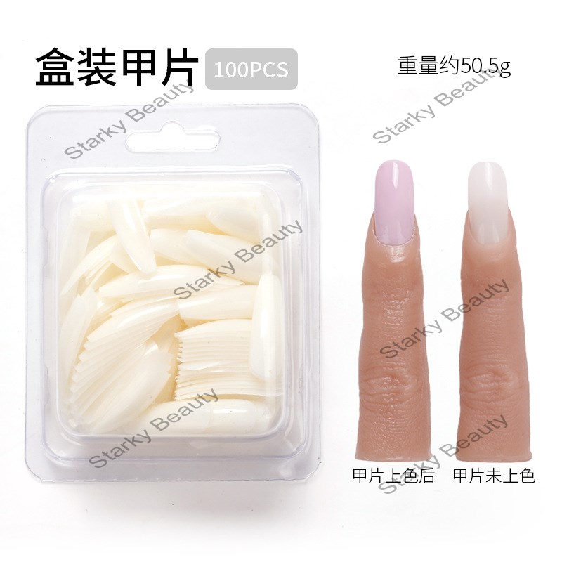 Silicone manicure practice prosthetic hand model silicone fingers