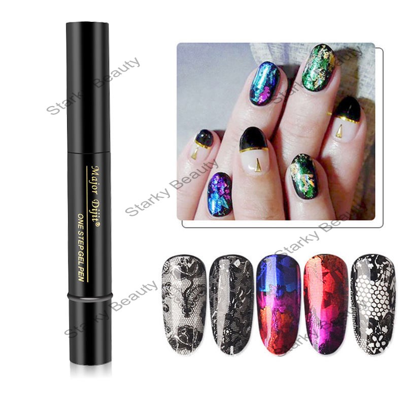 one step nail art star transfer adhesive paper special phototherapy glue