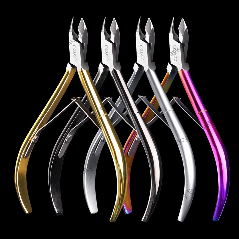 Dead skin scissors nail professional exfoliating trimming tool Silver Symphony