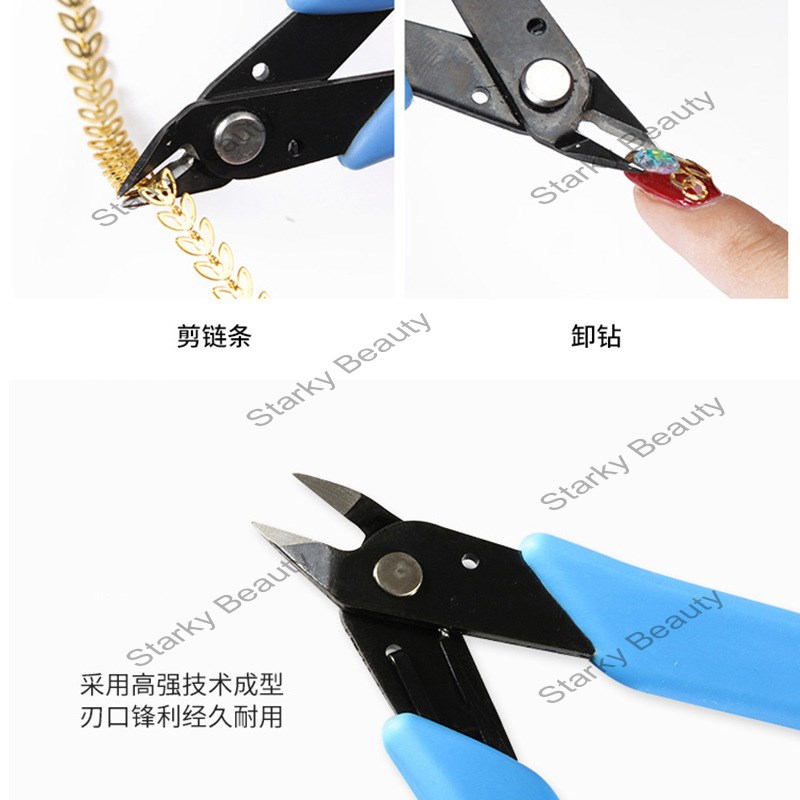 NAIL REMOVER PLIER CUTICLE SCISSOR