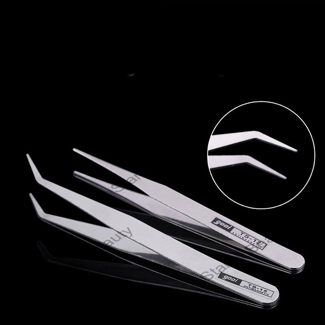 Tweezers for picking up nail decoration