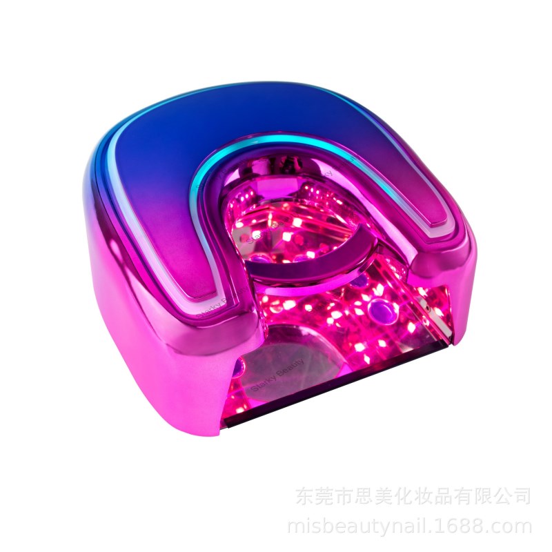 Nail Art Phototherapy Lamp High Power LCD Display Touch Screen Portable Baking Lamp