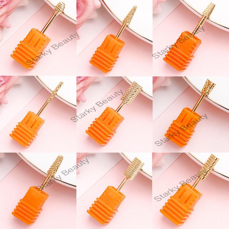 Finished Carbide Nail Drill Bit Burr Bits For Manicure Nail Dril