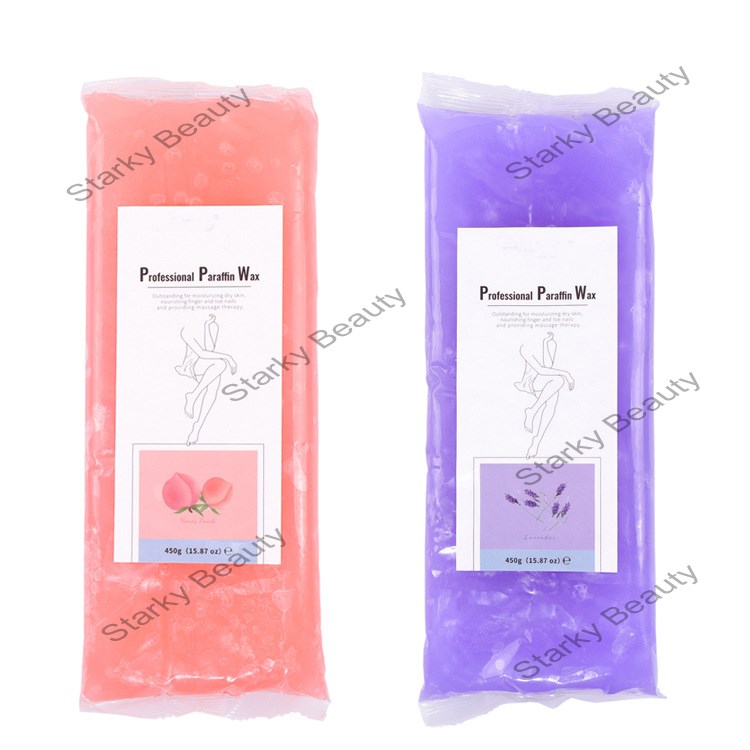 Hand and Foot Care Parnafin Beauty Wax Hand Mask Peach Lavender 450g