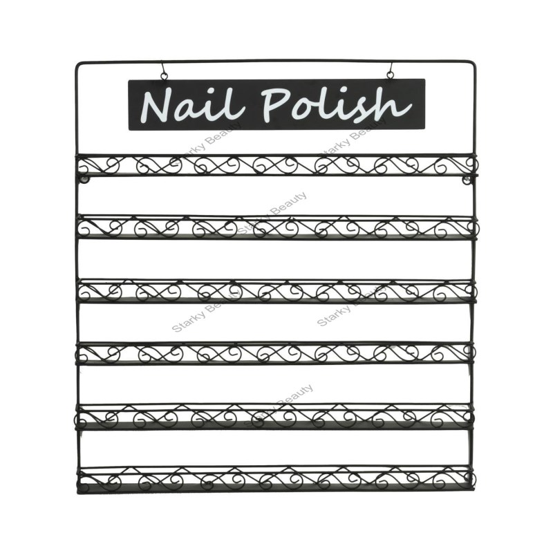 METAL wall nail polish display