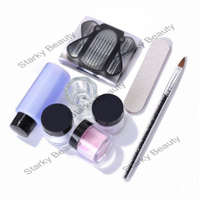 Nail Art Crystal Powder Set Cross-border Nail Tools Crystal Nail Extension