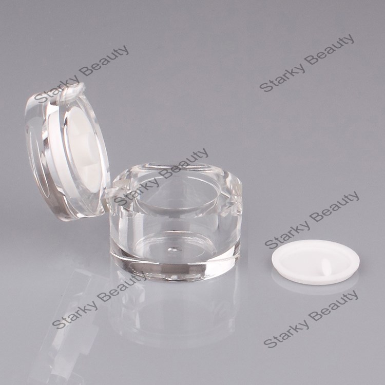 Empty Nail powder bottle