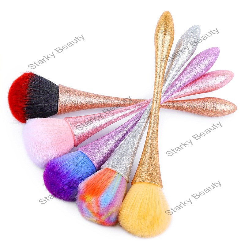 Nail dust brush beauty makeup brush nail cleaning tool brush nail brush